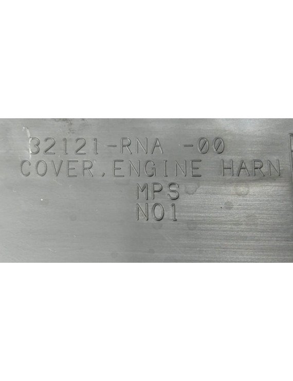 Tampa Capa Motor Bobinas Civic 2.0 2012 - 2014 32121rna00 Preto