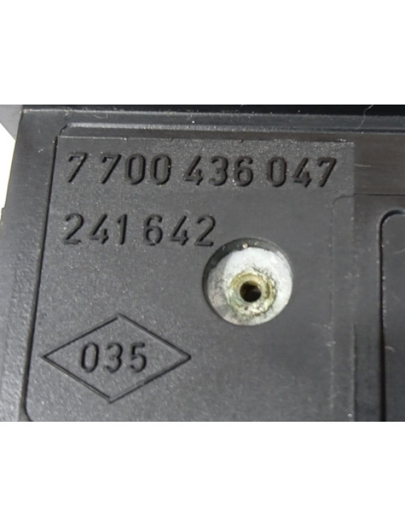 Botão Regulagem Luz Painel Scenic Clio 2001 - 2005