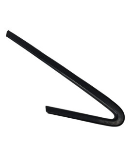 Friso Vidro Fixo Dianteiro Direito New Civic 2007 - 2011 Preto