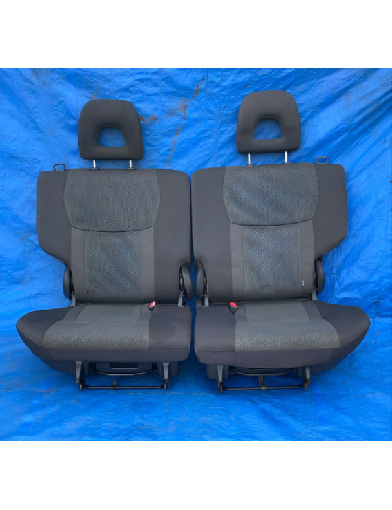 Bancos Traseiros (tecido) Rav 4 2001 A 2005 Preto Bancos Traseiros (tecido) Rav 4 2001 A 2005 Preto