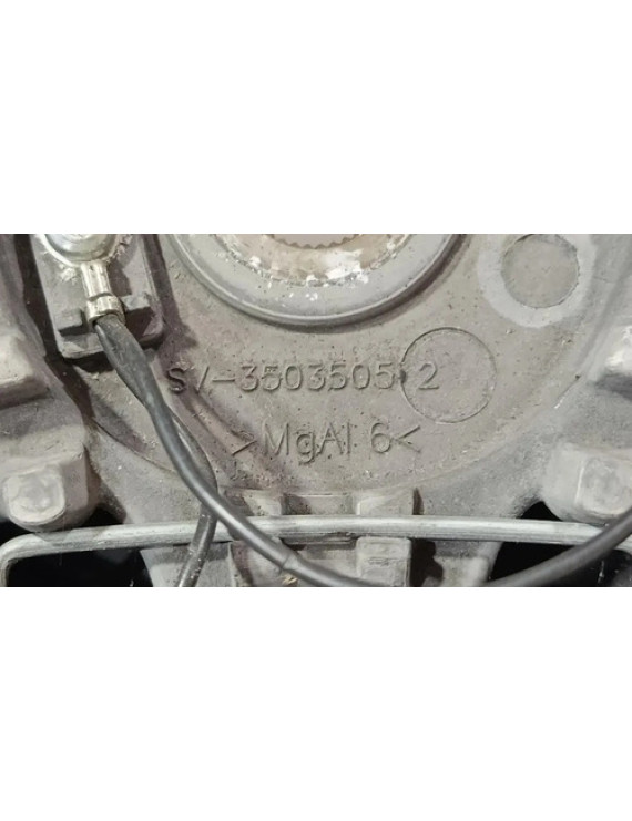 Volante Direção Peugeot 307 Sw 2005 - 2012 / Detalhe Preto