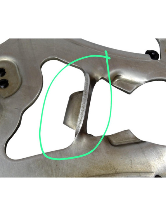 Guia Corrente Motor Bmw 535i X6 3.0 N55 2012 / Detalhes Prateado