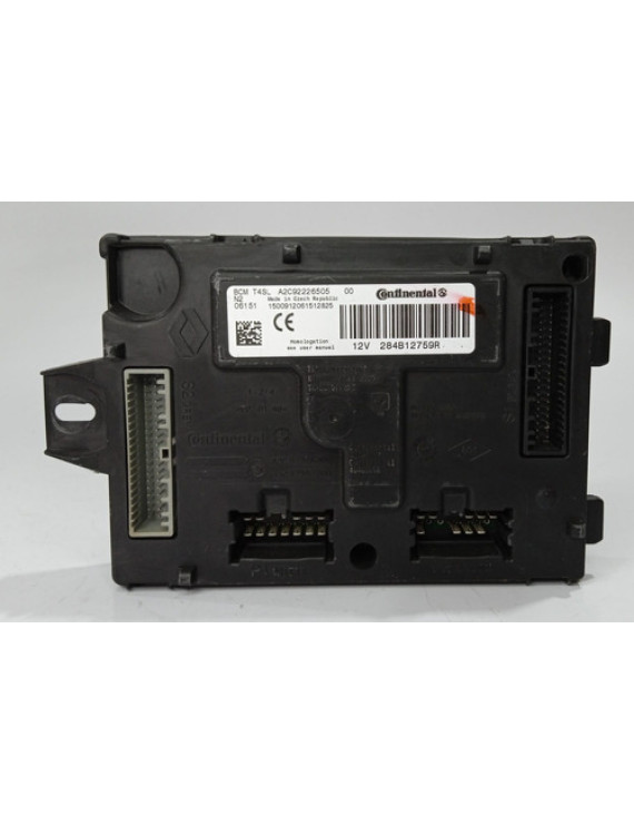Módulo Bcm Sandero 1.0 2013 - 2018 / 284b12759r A2c2226505