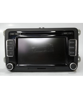 Central Multimídia Tiguan Fusca Passat Jetta 2012 5k0035190 Preto