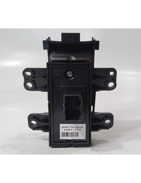 Botão Comando Freio Mão Elétrico Hrv 2016 - 2021 Preto