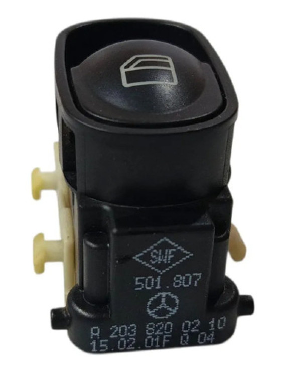 Botão Vidro Elétrico Traseiro Mercedes C320 2001 - 2005