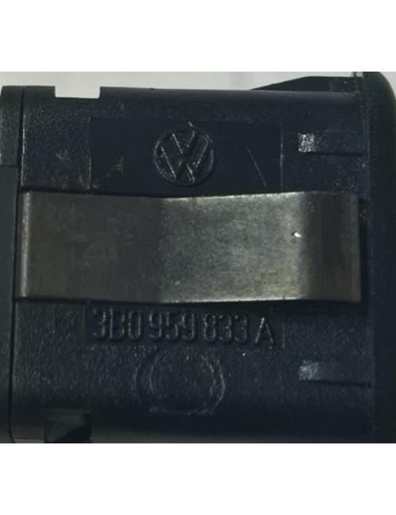 Botão Abertura Tanque Combustível Passat Variant 1998 - 2005 Preto