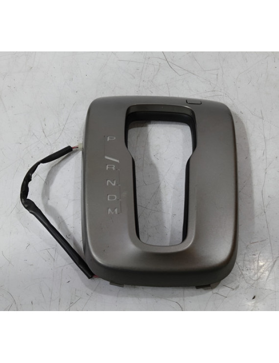 Moldura Alavanca Câmbio Automático Onix Prisma 2018 2019 Preto