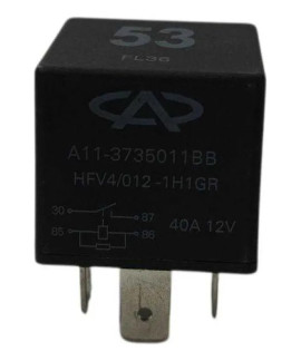 Relê Auxiliar Chery Qq 2011 - 2014 / A113735011bb