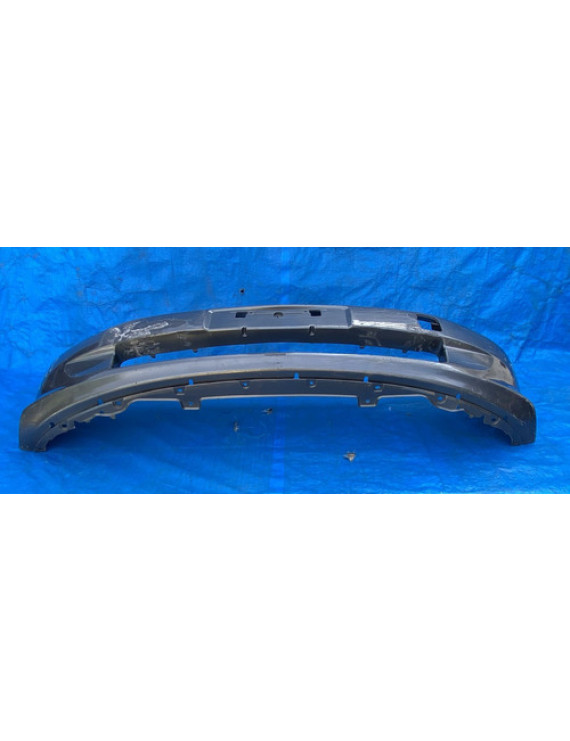 Parachoque Dianteiro Honda Fit 2003 A 2006 Detalhe Preto