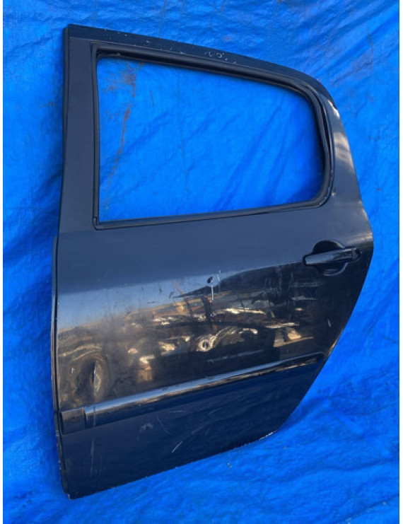 Porta Traseira Esquerda Peugeot 307 2003 Á 2011 Detalhe
