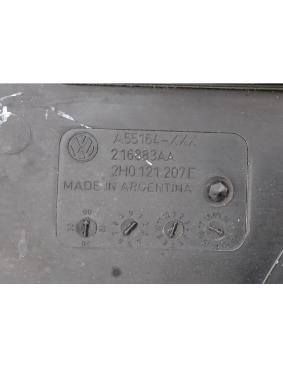 Ventoinha E Radiador Amarok 2.0 2010 - 2018 Preto