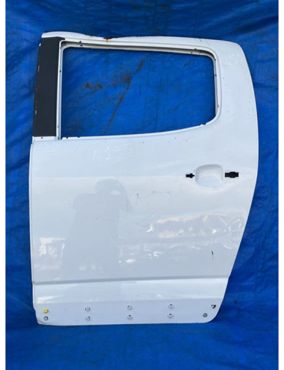 Porta Traseira Esquerda Gm S10 2013 A 2016 Detalhe