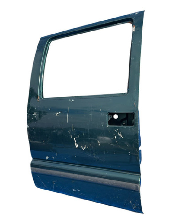 Porta Traseira Esquerda Gm S10 1996 A 2011 Detalhe Esquerda Preto