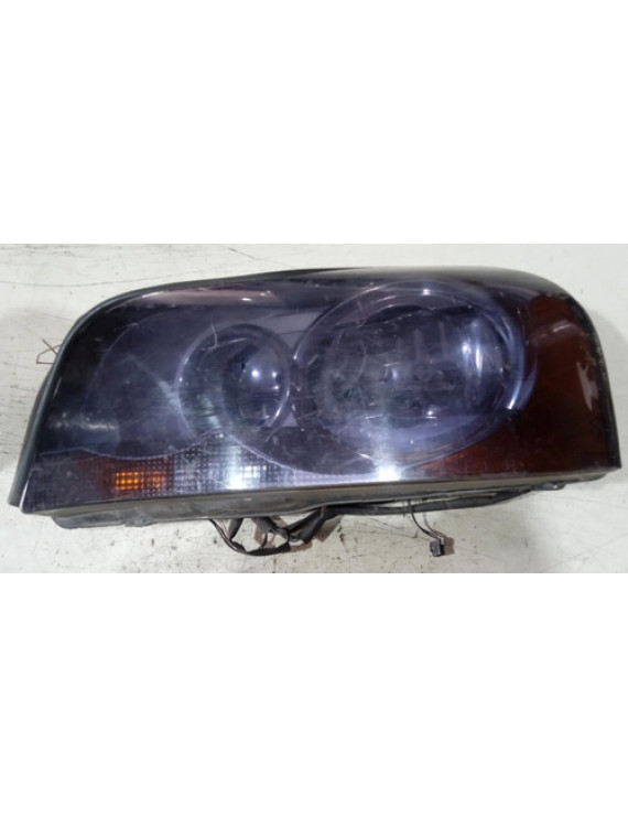 Farol Esquerdo Volvo Xc90 2002 - 2005 Mascara Negra