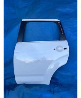 Porta Traseira Esquerda Outlander 2014 Avaria Amassada Traseira Esquerda Branco