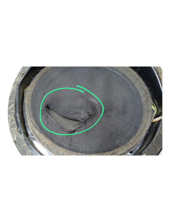 Alto Falante Porta Dianteira Esquerda Ml500 2004 2005 2006 Preto