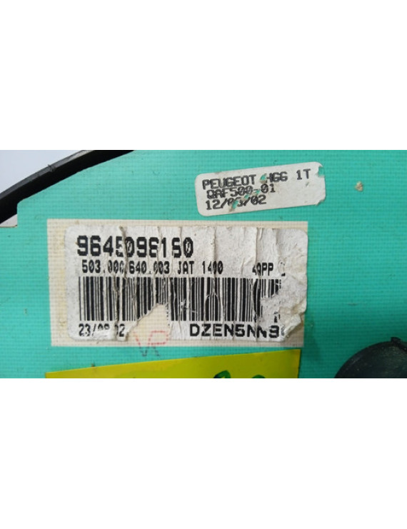 Painel De Instrumentos Peugeot 206 2002 - 2008 Preto