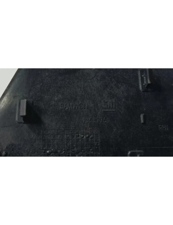 Acabamento Maçaneta Interna Dianteira Direita Onix 2018 Preto Dianteira