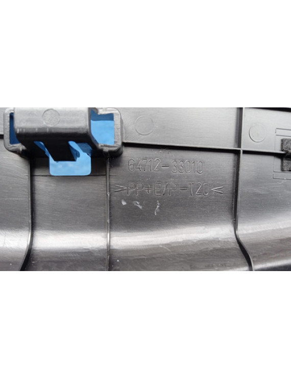 Acabamento Soleira Porta Malas Lexus Es350 2008 2009 Preto