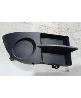 Moldura Farol Milha Direito Sem Furo Clio 2006 - 2012 Preto