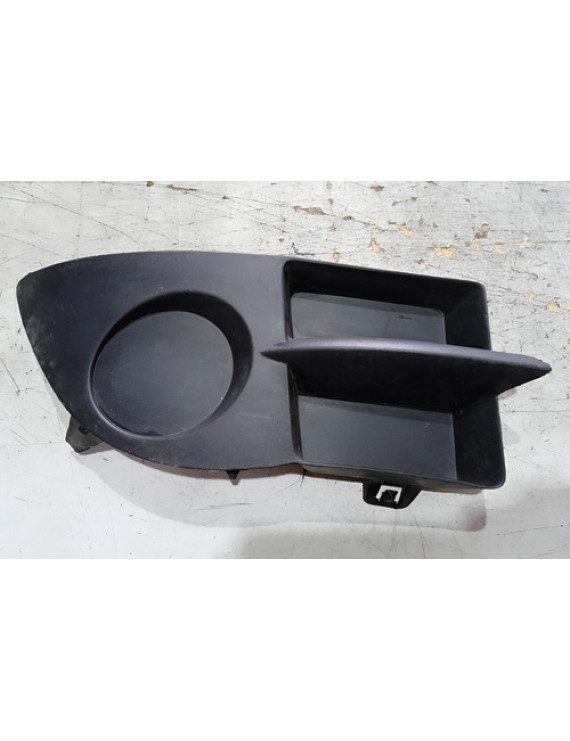 Moldura Farol Milha Direito Sem Furo Clio 2006 - 2012 Preto