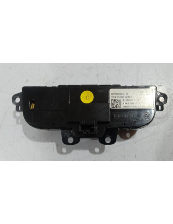 Comando Do Ar Traseiro Peugeot 508 2012 2013 2014