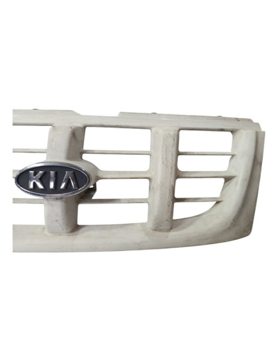 Grade Frontal Parachoque Sportage 1999 2000 2001 2002 Branco Fosco