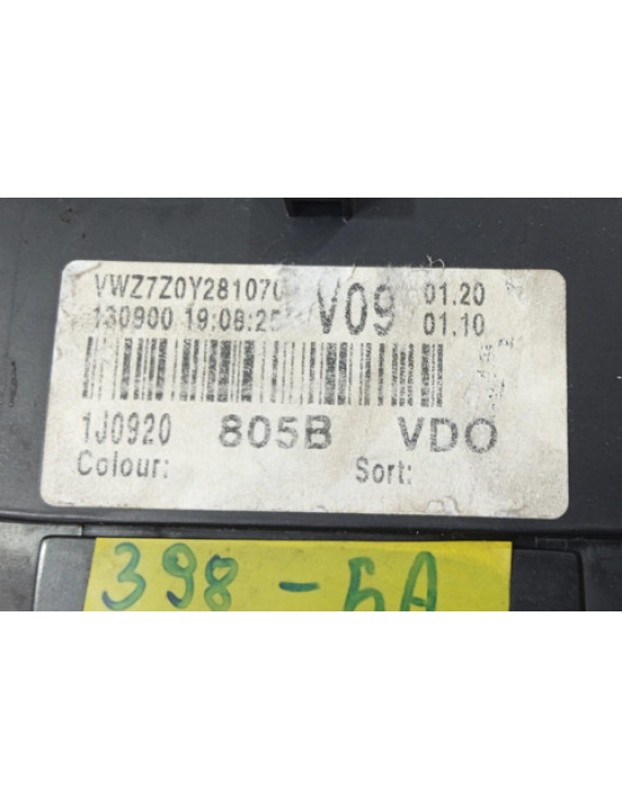 Painel De Instrumentos Golf 2001 2002 2003 2004 2005 2006 Preto