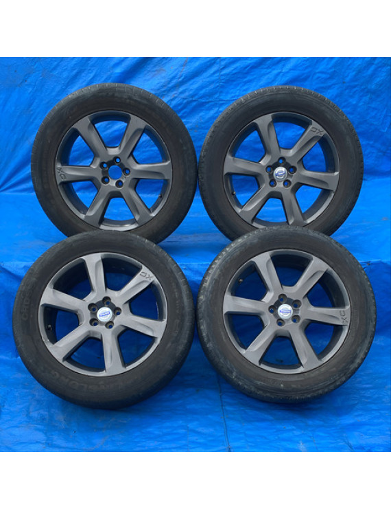 Jogo De Rodas Volvo Xc60 2013 2014 2015 Aro 19 Preto