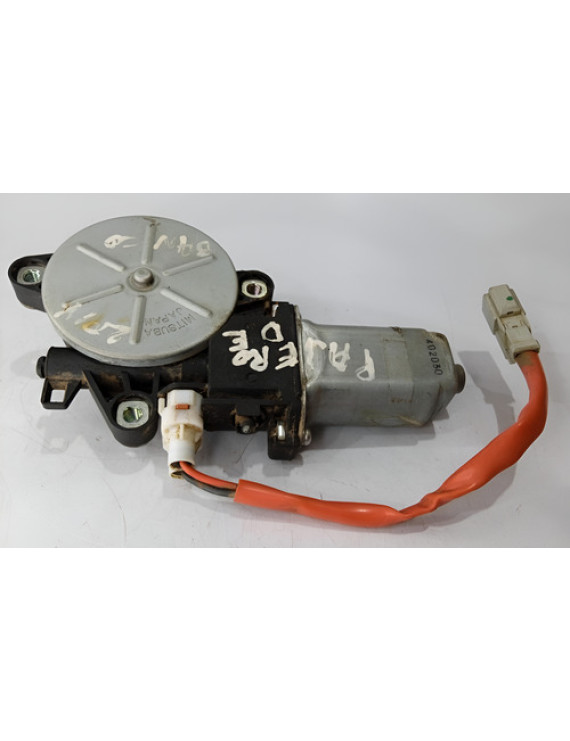 Motor Encosto Banco Dianteiro Esquerdo Pajero Full 2008 2015 Preto