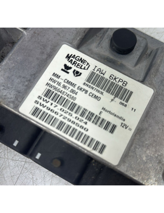 Módulo Injeção Peugeot 308 408 2.0 2012 9667298580 / Iaw6kpb