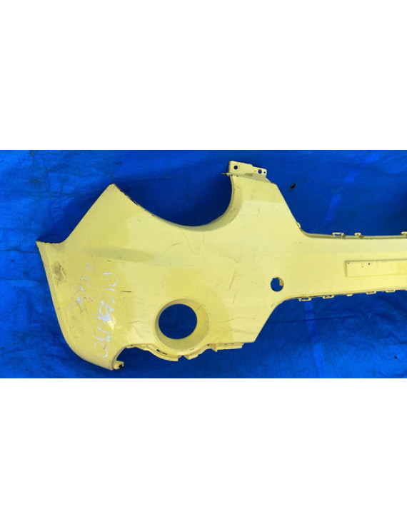 Parachoque Dianteiro Kia Picanto 2007 A 2011 Avaria Amarelo