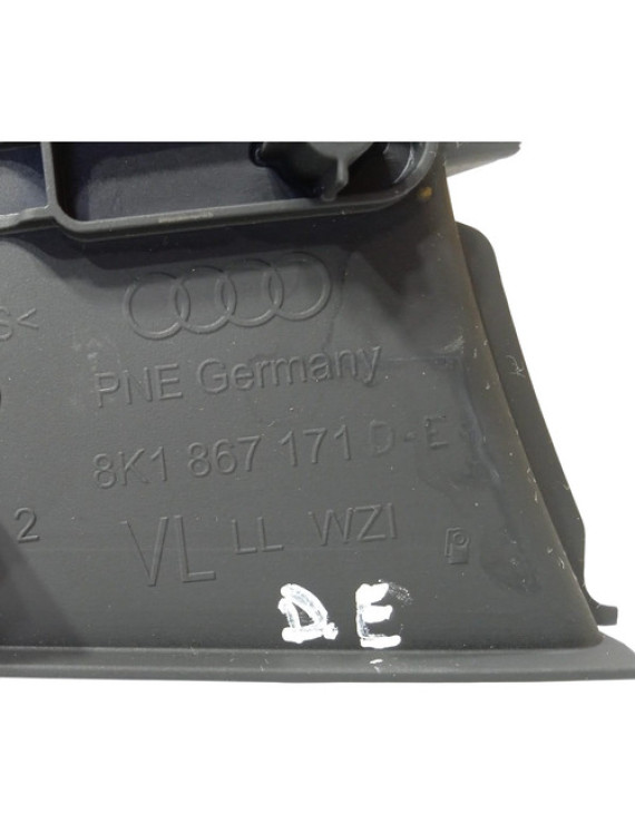 Moldura Botão Porta Dianteiro Esquerdo Audi A4 A5 2012