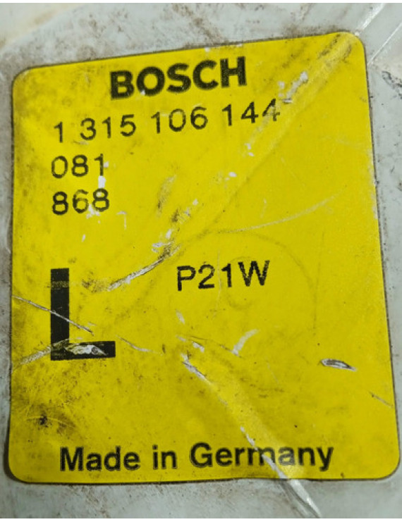 Pisca Esquerdo Bmw E46 320i 1998 - 2005 / Detalhes Laranja-claro