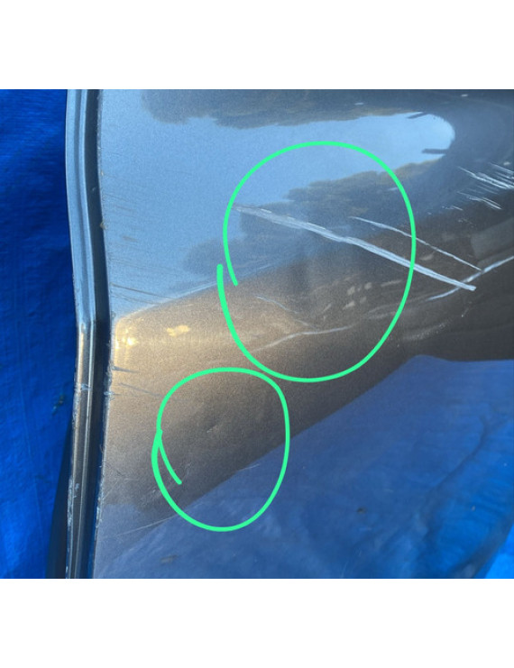 Porta Traseira Esquerda Civic G9 2012 A 2016 Detalhe Traseira Esquerda Cinza