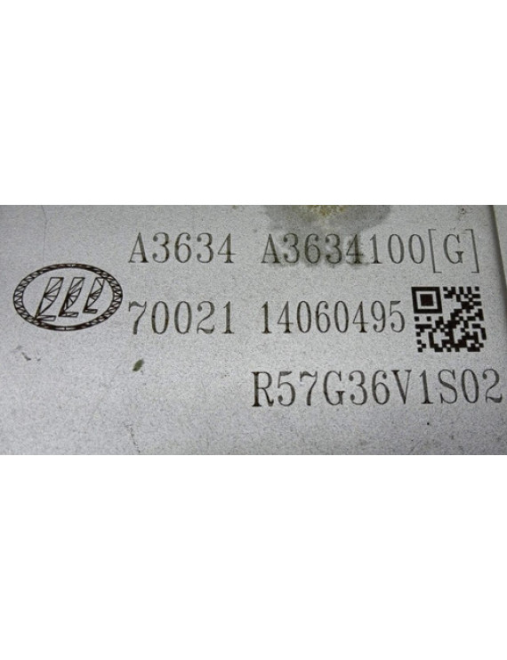 Módulo Direção Lifan 530 1.5 2015 - 2018 / A3634100 Prateado