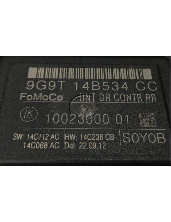 Módulo Porta Traseira Direita Volvo Xc60 / 9g9t14b534cc