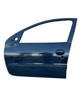 Porta Dianteira Esquerda Peugeot 206 207 1999 A 2012 Dianteira Esquerda Preto