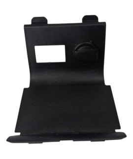 Moldura Acabamento Painel Tomada 12v Hb20 2013 - 2019 Preto