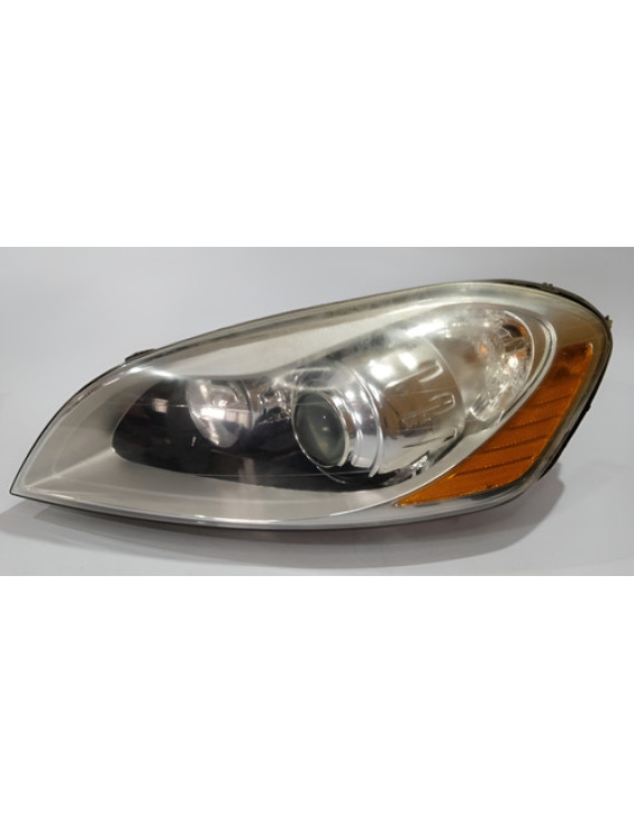Farol Esquerdo Volvo Xc60 2009 - 2012 Completo Detalhe Esquerdo/motorista