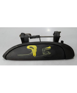Maçaneta Externa Esquerda Clio Scenic Megane 1999 Preto Dianteira/traseira