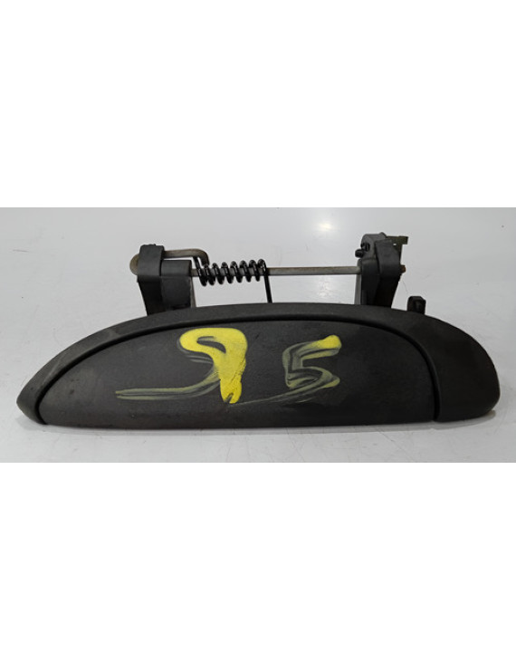Maçaneta Externa Esquerda Clio Scenic Megane 1999 Preto Dianteira/traseira