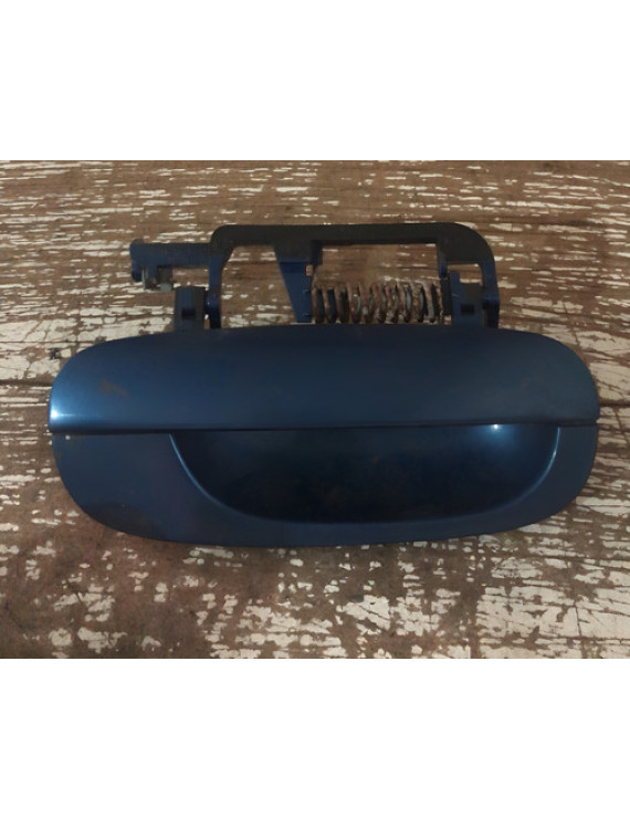 Maçaneta Externa Dianteira Direita Peugeot 607 2001 Preto