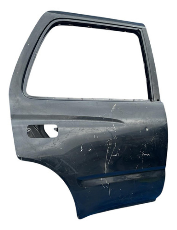 Porta Traseira Direita Toyota Hilux Sw4 1998 A 2004 Detalhes - Traseira - Direita - Preto