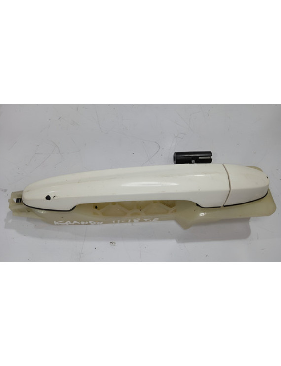 Maçaneta Externa Traseira Esquerda Korando 2011 2012 Branco
