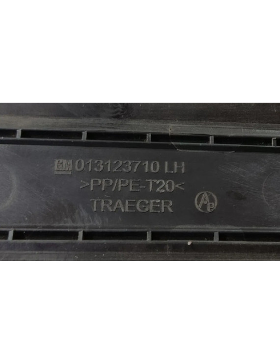 Acabamento Friso Porta Dianteira Esquerda Vectra 2010 Preto