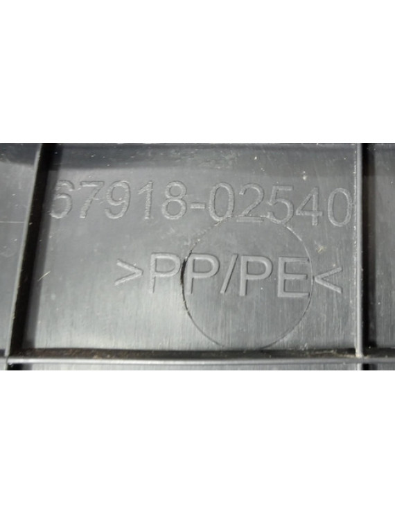 Soleira Porta Traseira Esquerda Corolla 2020 - 2024 Preto