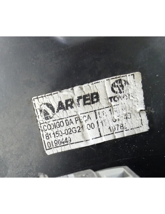 Farol Esquerdo Corolla 2015 2016 2017 2018 Detalhe Esquerdo/motorista