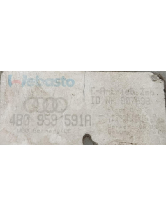 Motor Teto Solar Audi A3 A6 1998 - 2005 / 4b0959591a